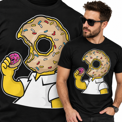 KOSZULKA ANIMOWANA  I LIKE DONUT